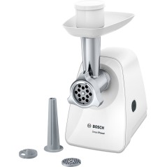 Bosch SmartPower MFW2510W Kdhakkemaskine – Effektiv, Alsidig og Robust Hakning til Dit Køkken!